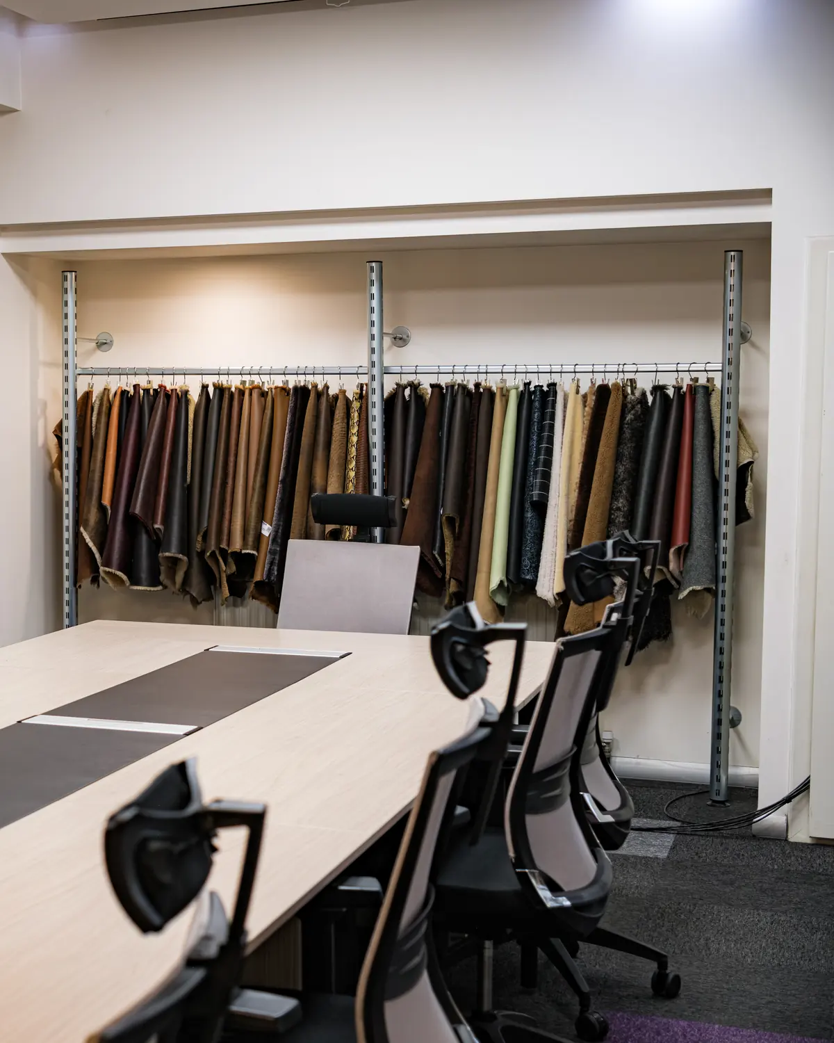 Showroomda numune çalışması